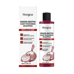 Onion Biotin Shampoo Gently Cleanses, Adds Volume, <strong>Moisturises</strong> and Smooths Hair, Providing Refreshing Care - Product Image 1