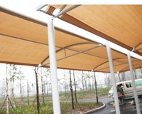 Auvent de toit de voiture bon marché, auvents de parking en tissu HDPE à vendre