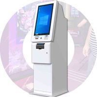 Игровой киоск UNISPOT UAM-S02 с выдачей призов, световая панель, аппарат для выдачи билетов Genmega ATM, оборудование Pyramid Sentry Steel 9+