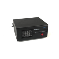 Régulateur de tension automatique monophasé électronique AC 2000VA de qualité supérieure, 110V 220V, style relais, 50/60Hz, haute efficacité 99%