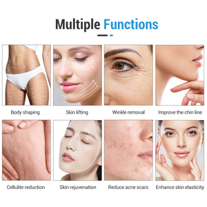 เครื่องยกกระชับใบหน้าและสลายไขมันแบบพกพา <span class=keywords><strong>HIFU</strong></span> 7D SMAS ความเข้มข้นสูง สำหรับมืออาชีพ พร้อมด้ามจับคู่ - Product Image 6