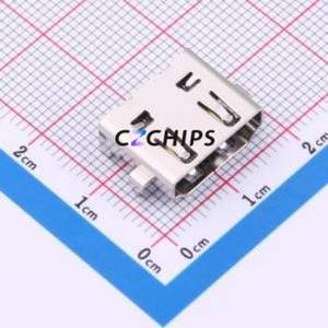 <b>HDMI</b>-GD-113PWB <b>HDMI</b> Connector DIP Connector ( Connector Type: <b>HDMI</b>-A )( Gender: Female )( Total Number of PINs: 19P ) - Product Image 1