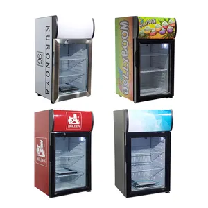 Meisda 40l mini armário de geladeira bar, armário, bebidas, refrigerador com controle mecânico
