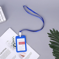 Lanières rétractables en plastique personnalisées pour affaires Porte-badge nominatif de carte d'identité de travail émis en usine Porte-cartes d'identité de bureau