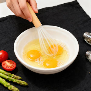 Utensilios de madera para cocinar Utensilios de cocina de madera Espátulas de madera de teca natural para cocinar - Product Image 3