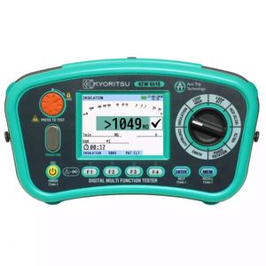 Kyoritsu KEW 6516 Comprobador de Impedancia de Bucle de Alta Corriente Multifunción USB 5.0 100-260V con Auto-Ranging 2000 1 Año de Garantía - Product Image 1