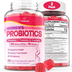 Oem Private Label Vrouwen Probiotische Vitaminen Gummies Met Cranberry Voor Urine En Vaginale Gezondheid Spijsvertering En Immuunondersteuning - Product Image 3