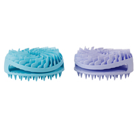 Brosse de douche en silicone souple de qualité alimentaire Brosse nettoyante à main pour la peau Exfoliant doux et mousse bien