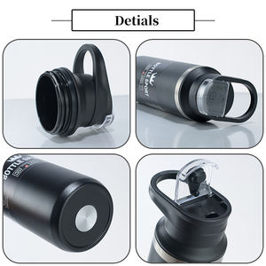 TY 16oz 12 oz Bouteille de voyage Termos en acier inoxydable à double paroi <span class=keywords><strong>avec</strong></span> <span class=keywords><strong>couvercle</strong></span> à vis Tasse de voyage d'<span class=keywords><strong>action</strong></span> classique - Product Image 3