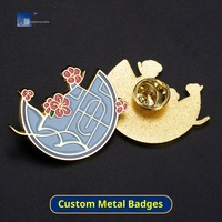 Badges personnalisés peints et électroplaqués, badges émaillés pour événements scolaires, badges commémoratifs, production de badges pour cadeaux d'affaires