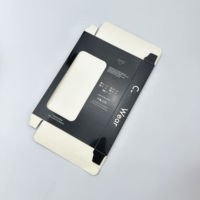 Boîte en papier pliable recyclable personnalisée avec fenêtre pour l'emballage et la présentation en magasin de sous-vêtements pour hommes