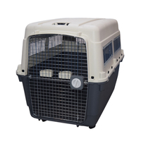 Cages de transport générales pour chiots IATA, cages portables pour animaux de compagnie, transporteurs en plastique, grandes cages de voyage pour chiens