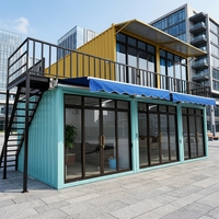 DYCE Maisonnette de luxe moderne en kit, structure en acier anticorrosion, hôtel préfabriqué, bureau modulaire en conteneur