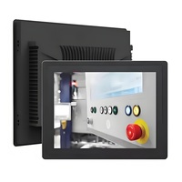 Panel PC Industrial Integrado Resistente para Exteriores de 1000 Nits, Sin Ventilador, de 12-21 Pulgadas, Windows/Linux, Pantalla Táctil Capacitiva de 10 Puntos, Almacenamiento SSD