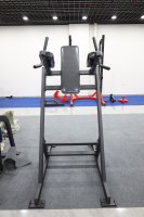Tour de musculation réglable avec barre de traction, station de dips et barres parallèles pour entraînement de force du haut du corps à domicile