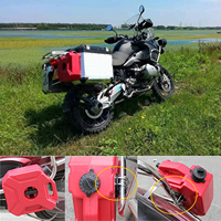 HDPE >2mm 3L/5L/10L/20L/30L Overlanding 4x4 Offroad Accessoires Conteneur de carburant en plastique Jerry Can