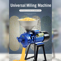Moulin à farine pour maïs sec et humide, usage domestique et agricole, broyeur d'épices, machine agricole pour la fabrication d'aliments pour animaux
