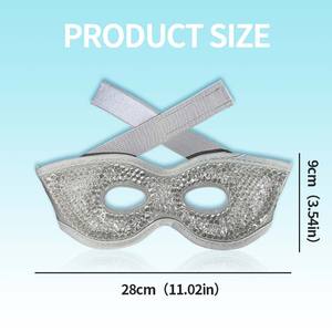 ホット＆コールド 両対応 アイス アイマスク クール ジェル パッド 目のクマ・むくみ・痛みの緩和に - Product Image 5