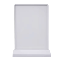 Boîte à lumière LED ultra-mince pour menu de table, support lumineux sur pied pour comptoir de restaurant rapide, panneau publicitaire de prix
