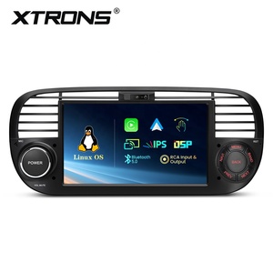 Autoradio Linux 7 pouces pour Fiat 500 2007-2015 avec contrôle gestuel, CarPlay, Android Auto, écran miroir, DSP CE-XTRONS - Product Image 3