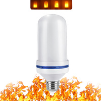 Ampoules à effet de feu électrique à led