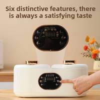 Cuisinière à riz électrique double cuve 3L 800W multifonctionnelle Yuanyang Hot Pot avec préréglages intelligents et fonction maintien au chaud pour la maison