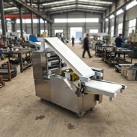 Machine automatique Baiji pour la formage de feuilles de pâte pour pains vapeur, naan indiens, crêpes et gâteaux au sésame - Acier inoxydable de qualité alimentaire