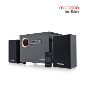 ลำโพงเดสก์ท็อป2.1 <span class=keywords><strong>Microlab</strong></span> พร้อมรีโมทคอนโทรลและ M-105R ซับวูฟเฟอร์คุณภาพสูง - Product Image 2