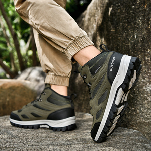 Nouveautés Chaussures de randonnée professionnelles imperméables personnalisées Bottes Chaussures de sport de camping pour marche en plein air pour hommes - Product Image 5