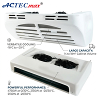 Fourgons Réfrigérés AC.133.182 – Unité de Réfrigération pour Camion 4750W à Montage Frontal 24V R404a pour Stockage en Chambre Froide et Livraison Urbaine d'Aliments Surgelés