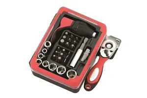 Quality Guarantee Professional Hand Tools Hardware 30pcs 1/4" DR. Mini Socket Set Tools