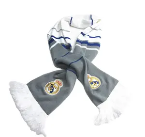 批发廉价国家队时装设计标志足球定制打印风扇围巾