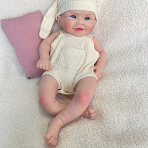 Muñecas <span class=keywords><strong>Reborn</strong></span> de 18.5 Pulgadas (47 cm), Recién Nacidas, Muñecas de Silicona con Boca Abierta y Ojos Acrílicos para Regalo - Product Image 3