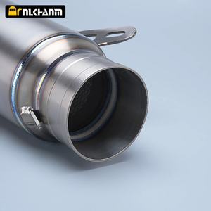 NLKHANM Système d'échappement universel pour moto 60 mm SC en alliage de titane avec revêtement en fibre de carbone, nouveau <span class=keywords><strong>silencieux</strong></span>, garantie 12 mois, Z900 <span class=keywords><strong>MT09</strong></span> - Product Image 4