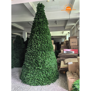 Custom Commercial 5m 6m 7m 10m 15m 20m Large Outdoor Giant Christmas <strong>Tree</strong> <strong>with</strong> <strong>Light</strong> for Shopping Mall Hotel - Product Image 1