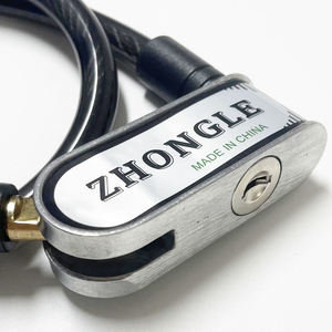 <span class=keywords><strong>Antivol</strong></span> de roue de vélo de montagne à câble économique, accessoires de vélo et moto - Product Image 5