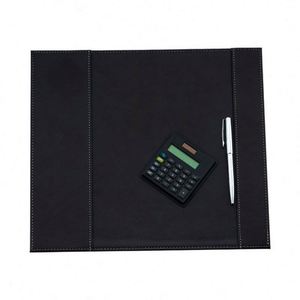 <b>Large</b> Office Organizer with Leather Furniture Pads 31.5x35 <b>Desk</b> Pad Meeting Pad & Mouse Pad Accessories for Work & Meetings - Product Image 1