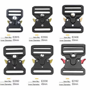 Piezas y accesorios de bolsa con <span class=keywords><strong>hebilla</strong></span> de cinturón táctico de liberación rápida de Metal de aleación de zinc de alta calidad - Product Image 6