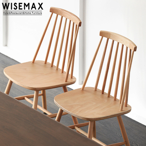 WISEMAX-muebles de madera maciza para <span class=keywords><strong>restaurante</strong></span>, sillas modernas de diseño, venta al por mayor - Product Image 5