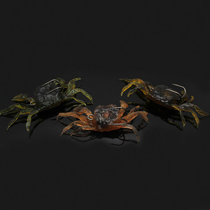 Vente en gros 10cm 34g <span class=keywords><strong>leurre</strong></span> de pêche au <span class=keywords><strong>crabe</strong></span> <span class=keywords><strong>souple</strong></span> 3D Wobbler en silicone avec crochet en métal appât <span class=keywords><strong>souple</strong></span> artificiel pour la pêche - Product Image 6