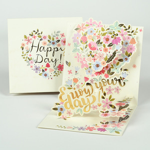 Tarjetas <span class=keywords><strong>de</strong></span> felicitación 3D <span class=keywords><strong>de</strong></span> <span class=keywords><strong>feliz</strong></span> cumpleaños Bendición universal para el <span class=keywords><strong>Día</strong></span> del Niño <span class=keywords><strong>Día</strong></span> del maestro Acción <span class=keywords><strong>de</strong></span> <span class=keywords><strong>Gracias</strong></span>-Tarjeta <span class=keywords><strong>de</strong></span> agradecimiento con sobres - Product Image 2