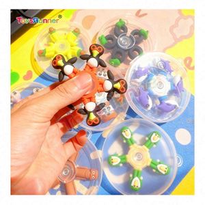 Kit de Fidget Spinner Silencieux Personnalisable, Jouet Sensoriel Portable pour Améliorer la Concentration, Jouet Amusant pour Étudiants, Jouet Fidget Arc-en-ciel pour Soulager le Stress - Product Image 6