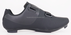 Chaussures de cyclisme sur route, sportives, avec logo OEM personnalisé, boucle réglable, tige respirante, semelle en nylon TPU antidérapante et durable. - Product Image 2