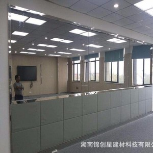 Vidrio de visión unidireccional Hunan de 3 mm a 10 mm, vidrio flotado plano para estudio de grabación y sala de transmisión - Product Image 1