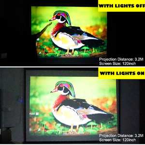 Salange — projecteur HD SD60, <span class=keywords><strong>Home</strong></span> cinéma, à usage domestique, prend en charge Android/<span class=keywords><strong>Apple</strong></span>, sans fil, avec le même écran - Product Image 6