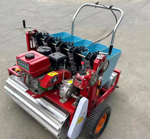 Sembradora de Ajo de 3 Filas de Alta Eficiencia, Sembrado Simultáneo en Tres Líneas, Ahorra Gran Cantidad de Mano de Obra, Impulsada a Gasolina - Product Image 5