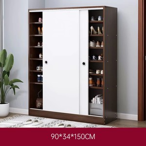 Molden Home Living Room Space Saving Simple <b>Shoe</b> <b>Rack</b> Wooden Storage Cabinet KEYAXG01 <b>Large</b> Capacity Layered Storage This Slidin - Product Image 6