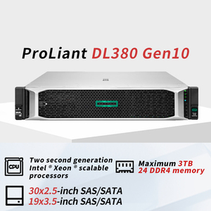 HPE ProLiant Dl360 DL380 Gen10 Plus Gen11 Intel Xeon GPU Ssd energi rendah rak 2U sistem <span class=keywords><strong>Data</strong></span> Pusat Server komputer - Product Image 2