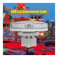 Aglare AC24V 60mm Auto Programmable Pixel Rgb Cabochon Led lumière Led carnaval parc d'attractions lampe