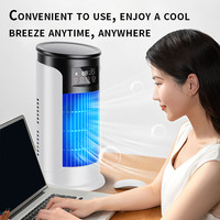 Y099 ventilateur électrique de pulvérisation ventilateur d'air froid sans lame humidification de bureau ventilateur chronométré pour bureau de dortoir à domicile